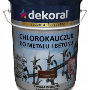 chlorokauczuk do metalu i betonu dekoral 5l
